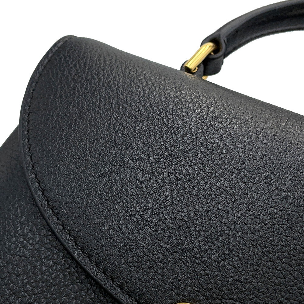 Celine Teen Nino handbag calf leather black bag - Picture 8 of 12